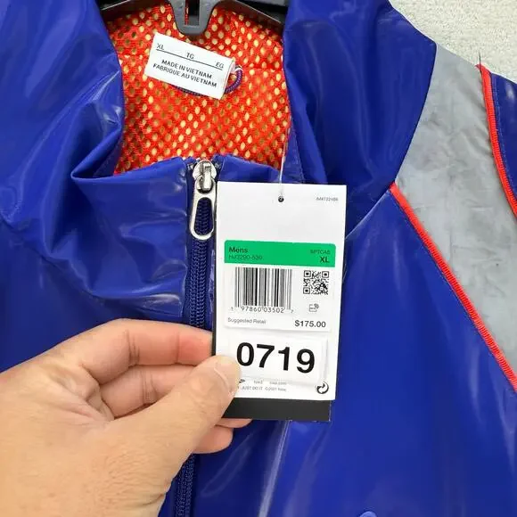 NIKE PROJECT F.R.O.G XLARGE TRACK JACKET DEEP NIGHT BLACK HJ3290-539 - Picture 3 of 7